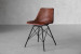 Ripley Leather Dining Chair - Mocha Dining Chairs - 1