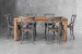 Vancouver La Rochelle 6-Seater Dining Set - 1.8m - Rustic Grey 6-Seater Dining Sets - 5