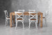 Vancouver La Rochelle 6-Seater Dining Set - 1.8m - Rustic White 6-Seater Dining Sets - 4
