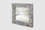 Paper Art Framed Mirror - Colour -