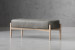 Colmar Leather Bench - Graphite Benches - 3