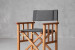 Kalahari Director's Chair - Slate Patio Chairs - 4