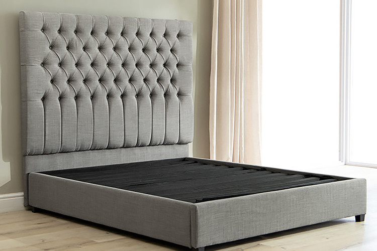Kate Kylan Bed Set - Queen XL - Alaska Grey Queen Extra Length Beds - 1