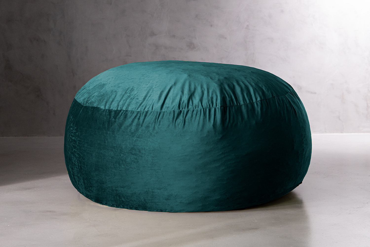 Big Boy Bean Bag Velvet Teal Cielo