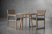 Monaco 2-Seater Patio Dining Set - Grey Patio Dining Sets - 1