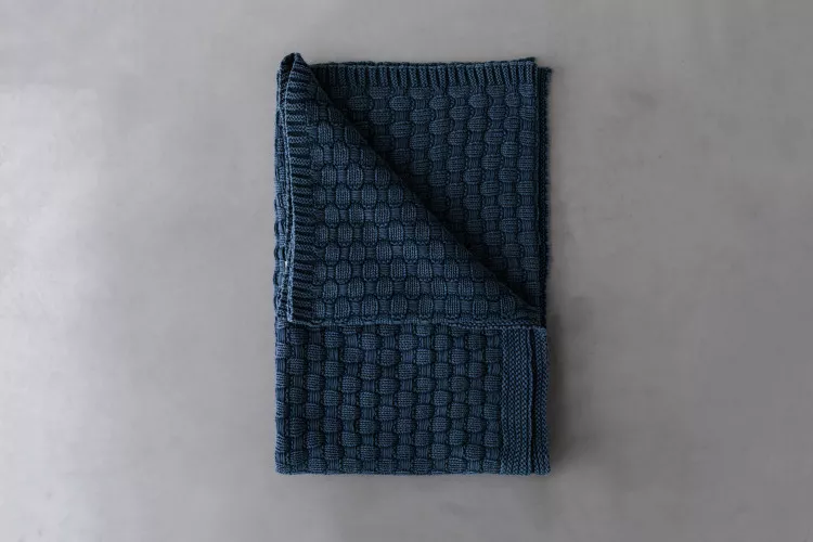 Anora Throw - Large - Midnight Blue Throws - 1