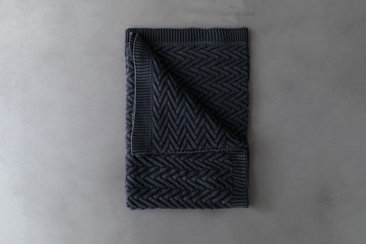 Bloom Throw - Large - Ebony Throws - 1