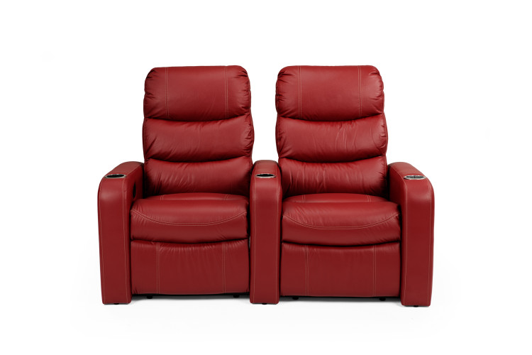Demo - Cinema Pro Recliner-2st-Red Demo Clearance - 1