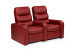 Demo - Cinema Pro Recliner 2-Seater - Red Demo Clearance - 2