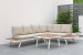Havana Corner Patio Lounge Set - Stone Corner Patio Lounge Set - 1