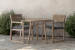 Monaco 2-Seater Patio Bistro Set - Grey Patio Dining Sets - 1