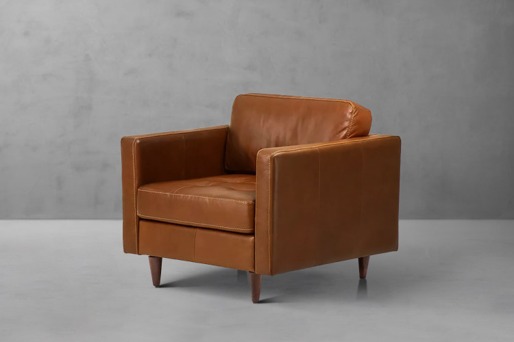 Hoffmann Leather Armchair -...