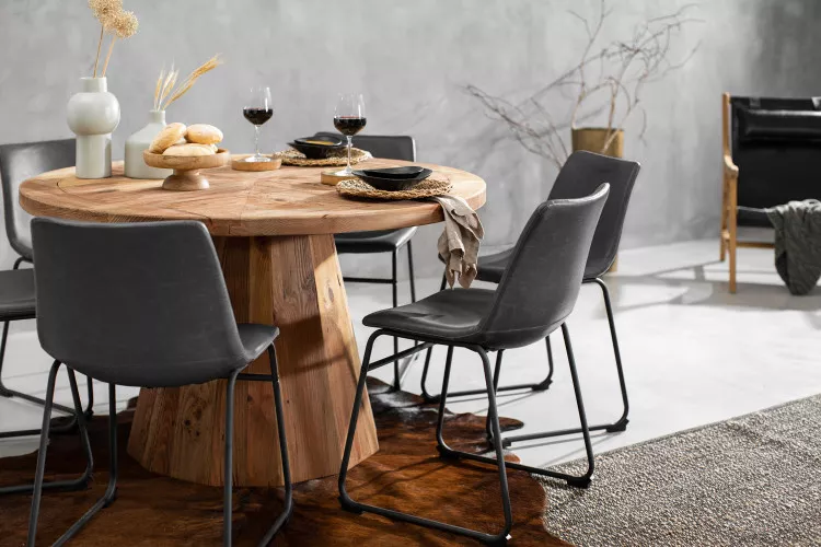 Harvey Dining Chair - Grey Dining Chairs - 1