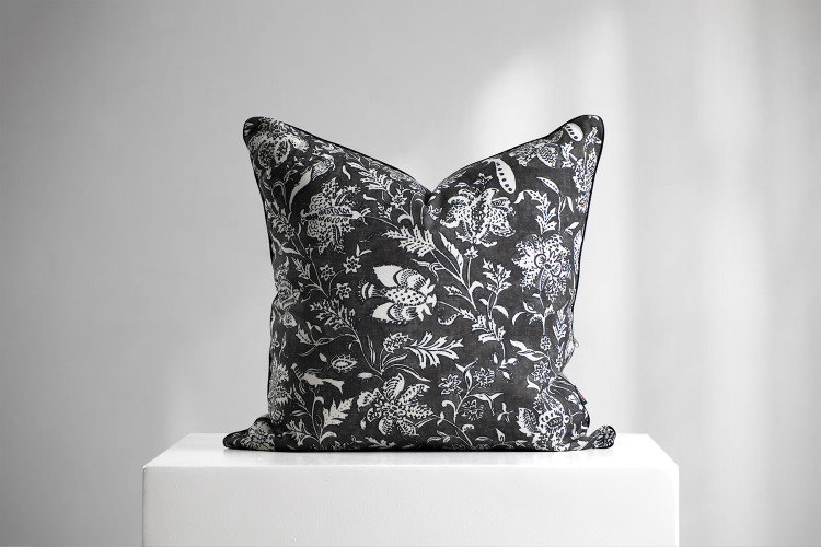 Alfresco Villa D'Este Charcoal - Duck Feather Scatter Cushion Scatter Cushions - 1