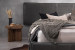 Matlock Kendrix Leather Bed - Grand King XL - Charcoal King Extra Length Beds - 6