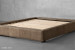 Kendrix Leather Bed Base - Queen - Smoke Queen Bed Bases - 4