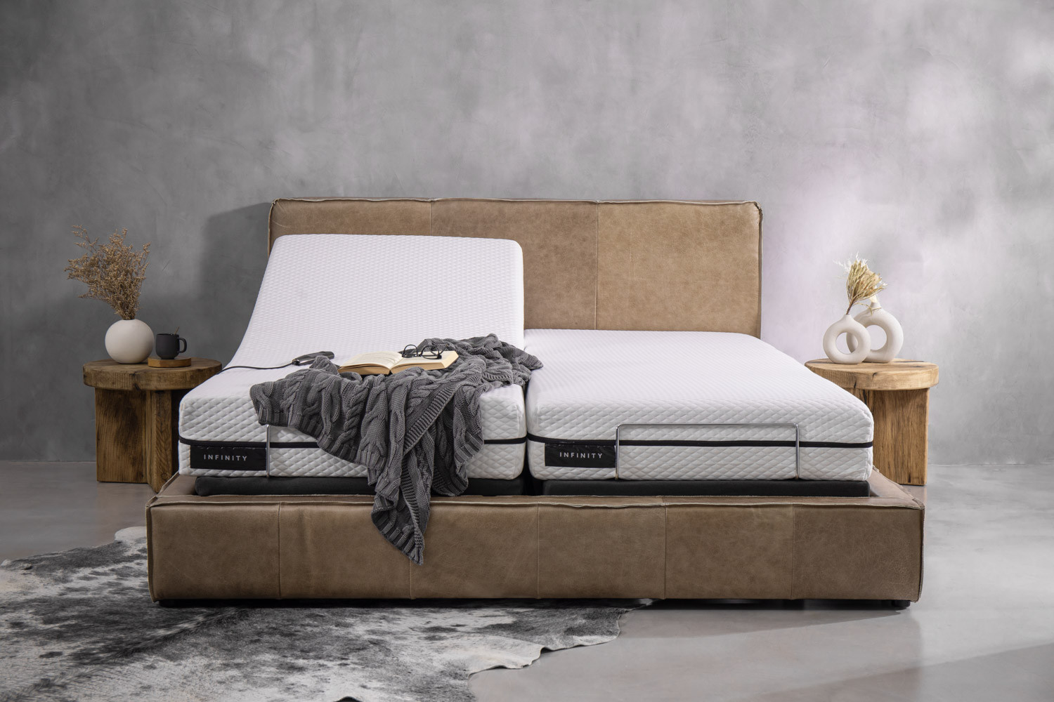 Duralock Glided Bed - Adjust to fit Queen King CA King main image 1