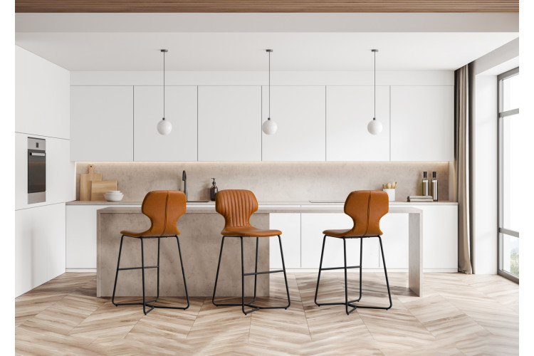Benson Counter Bar Chair - Tan Counter Bar Chair - 1