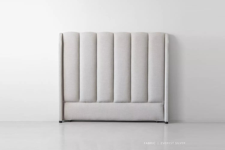 Corina Headboard - Double - Everest Silver Double Headboards - 1