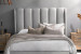Corina Headboard - Queen - Everest Silver Queen Headboards - 4