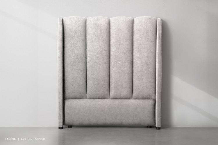 Corina Headboard - Three Quarter - Everest Silver 3/4 Headboards - 1