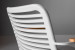 Ceylon Patio Dining Chair - White Patio Dining Chairs - 7