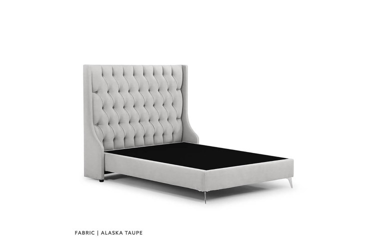 Madison Bed - Three Quarter - Alaska Taupe Three Quarter Beds - 5