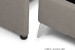 Madison Bed - Queen - Alaska Grey Queen Size Beds - 2
