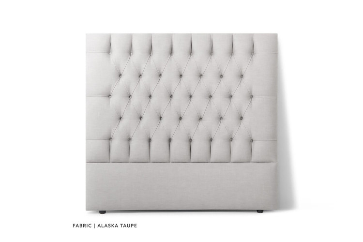 Catherine Headboard - Double - Alaska Taupe Double Headboards - 1