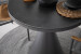 Andora Round Patio Dining Table - Charcoal Patio Dining Tables - 6