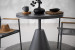 Andora Round Patio Dining Table - Charcoal Patio Dining Tables - 4