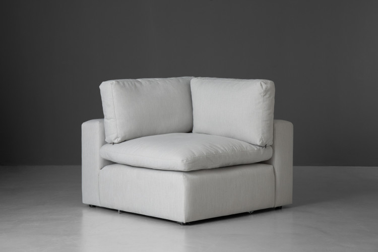 Bexley Modular - Corner Wedge - Pearl Modular Unit - Add-On - 1