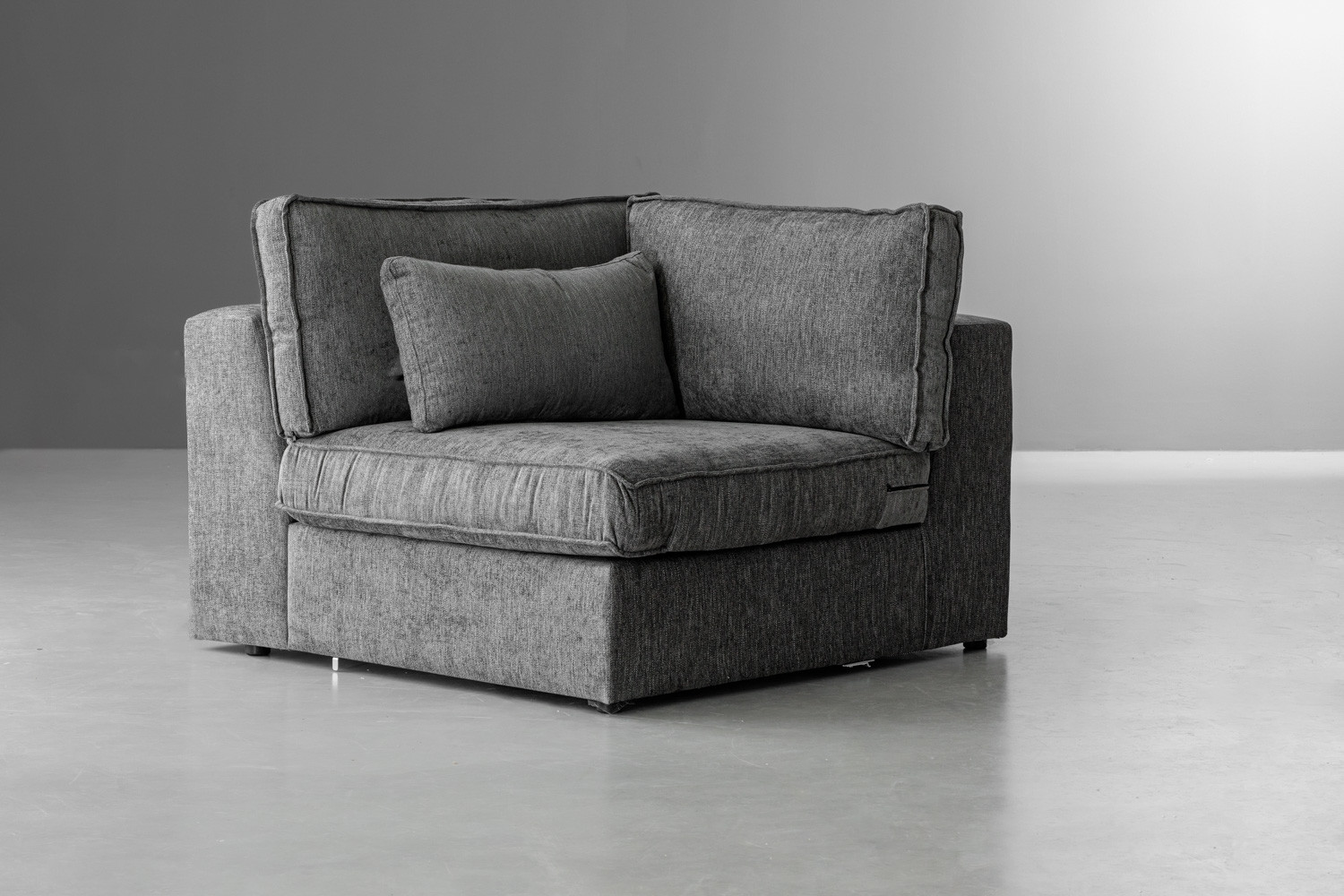 Galloway Modular - Corner Wedge - Pebble | Cielo