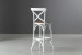 La Rochelle Counter Bar Chair - Rustic White Bar & Counter Chairs - 4