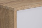 Tom 4 Drawer Cabinet - White & Natural -