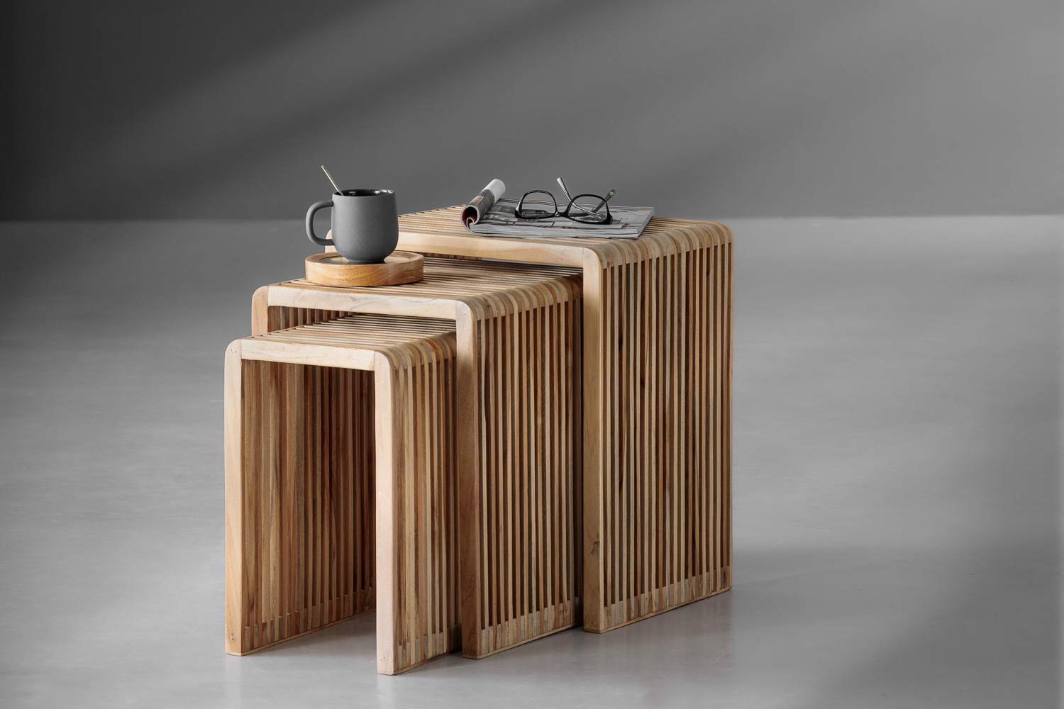 Seattle Nesting Side Table Set For Sale | Cielo