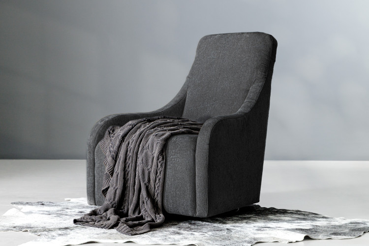 Vesper Swivel Armchair - Shadow Armchairs - 1