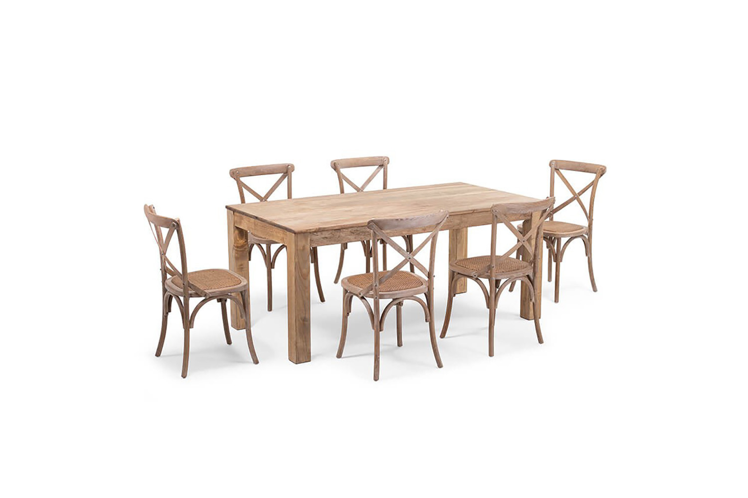 Montreal Provance 6-Seater Dining Set 1.6m | Cielo