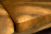 Lannfield 3-Seater Couch - Textured Velvet Mustard Fabric Couches - 9