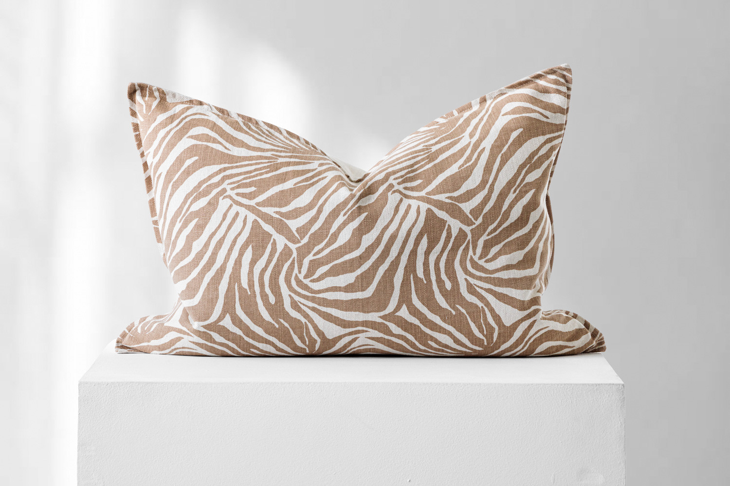Tribal Zebra Sand - Duck Feather Scatter Cushion | Cielo