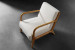 Connor Armchair - Snow Armchairs - 5
