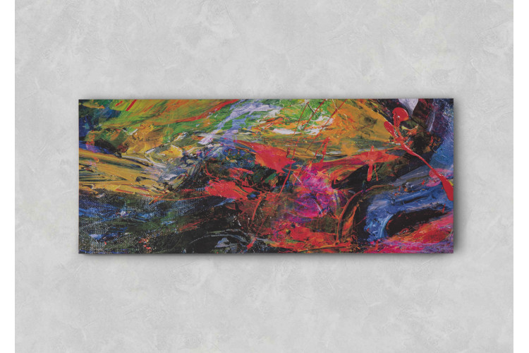 Premium Canvas - Colours Abstract Canvas Art - 1
