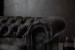Jefferson Chesterfield 3-Seater Leather Couch - Distressed Black 3 - Seater Couches - 5