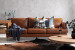 Remington 3-Seater Leather Couch - Burnt Tan 3 - Seater Couches - 1