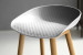 Hunter Counter Bar Stool - Light Grey Hunter Bar Stool Collection - 5