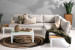 Bristol Corner Patio Lounge Set - Stone Corner Patio Lounge Set - 2