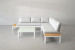 Bristol Corner Patio Lounge Set - Stone Corner Patio Lounge Set - 3