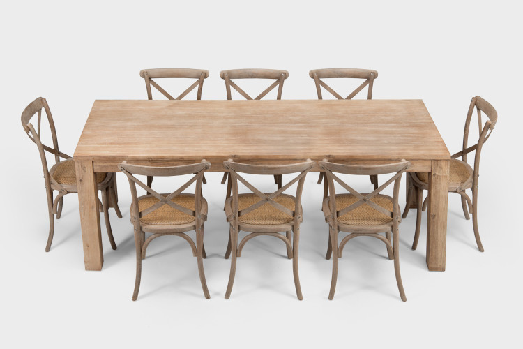 Vancouver 8-Seater Dining Set - 2.4m 8-Seater Dining Sets - 2