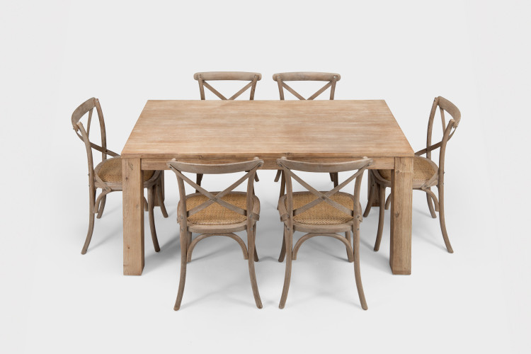Vancouver 6-Seater Dining Set - 1.6m 6-Seater Dining Sets - 3