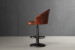 Bronson Leather Counter Bar Stool - Vintage Brown Bar & Counter Chairs - 4